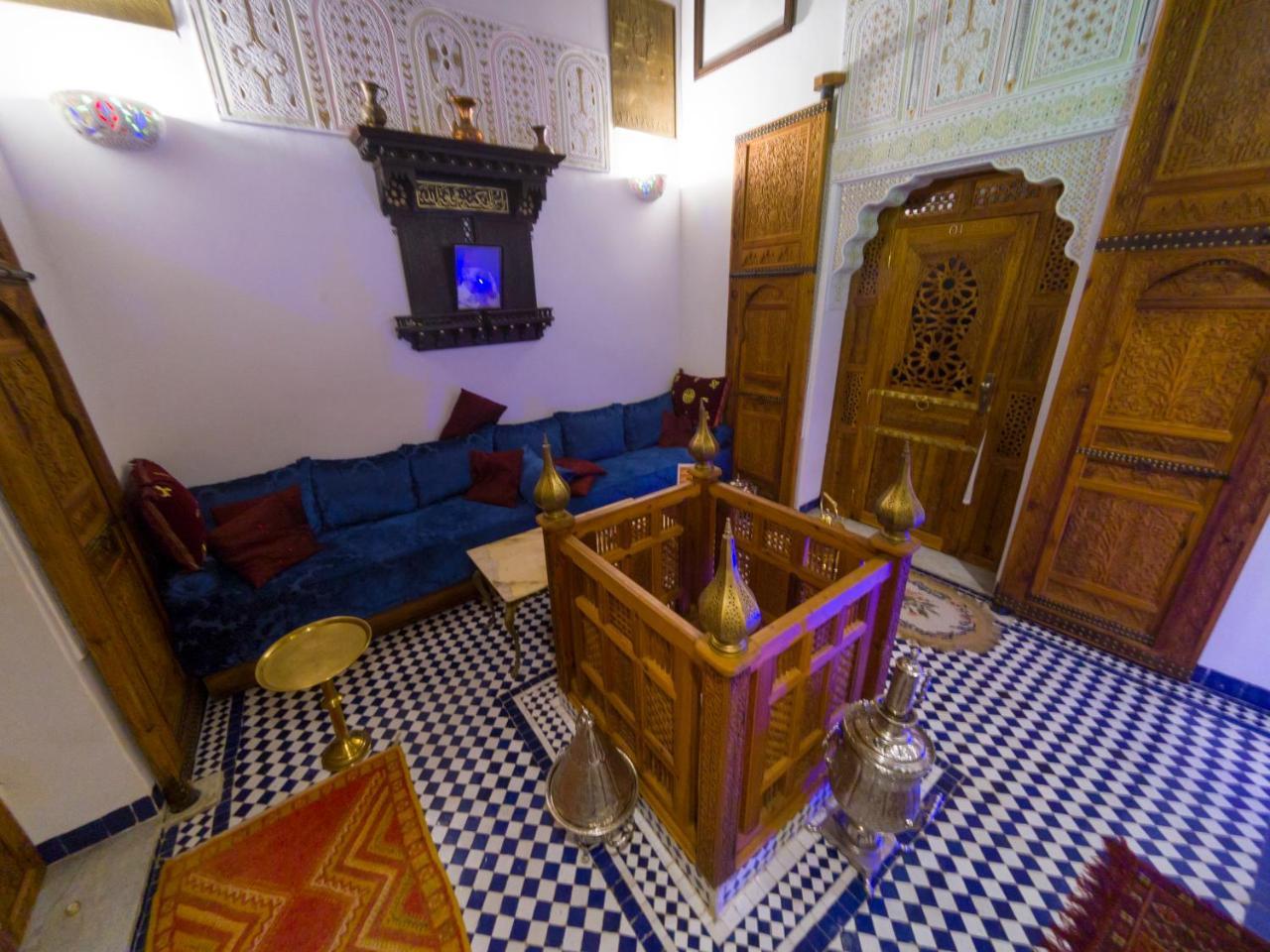 Dar Mfaddel Hotell Fès Exteriör bild